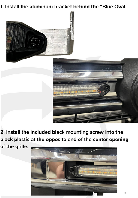 2024-2026+ Ford F150 XLT STX Animated LED Grill Light Bars Kit PLUG & PLAY - AutoLEDTech.com