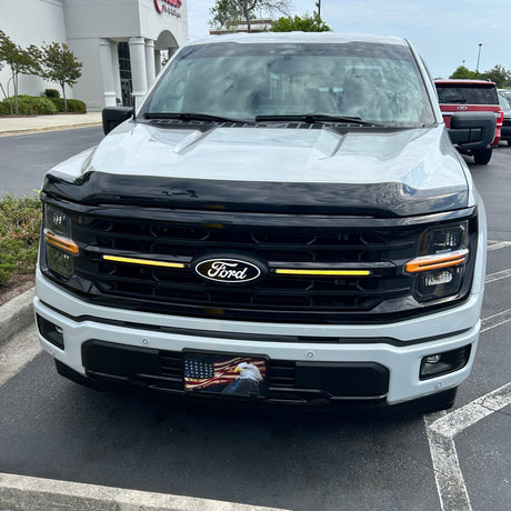 2024-2026+ Ford F150 XLT STX Animated LED Grill Light Bars Kit PLUG & PLAY - AutoLEDTech.com