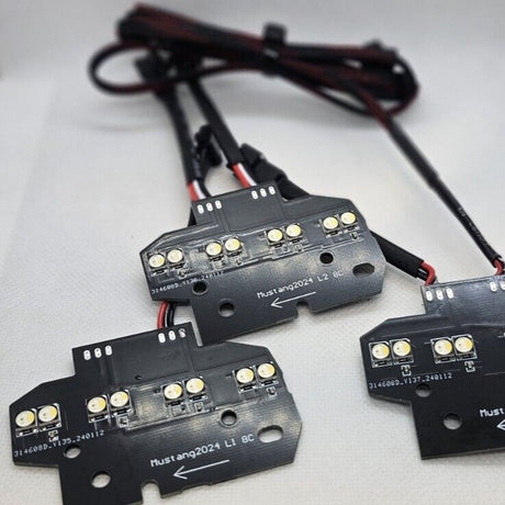 2024-2026+ Ford Mustang RGB Flow Series LED DRL Boards - AutoLEDTech.com