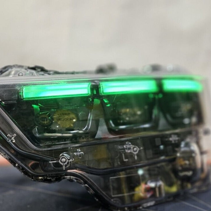 2024-2026+ Ford Mustang RGB Flow Series LED DRL Boards - AutoLEDTech.com