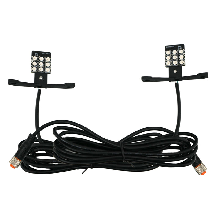 2024-2026+ Ford Mustang RGB Flow Series LED DRL Boards - AutoLEDTech.com