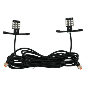 2024-2026+ Ford Mustang RGB Flow Series LED DRL Boards - AutoLEDTech.com