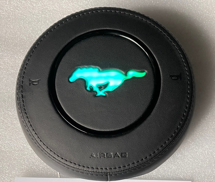 2015-2023 Ford Mustang RGB LED Custom Airbag Cover - AutoLEDTech.com