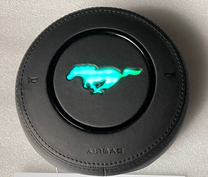 2015-2023 Ford Mustang RGB LED Custom Airbag Cover - AutoLEDTech.com