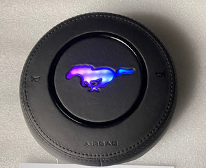 2015-2023 Ford Mustang RGB LED Custom Airbag Cover - AutoLEDTech.com
