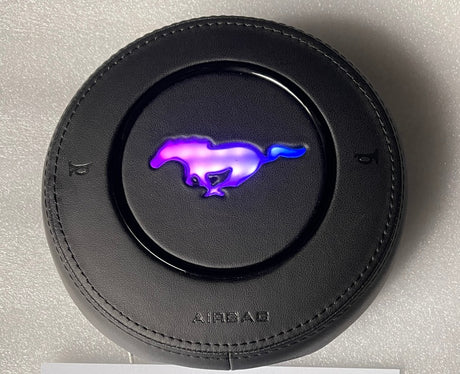 2015-2023 Ford Mustang RGB LED Custom Airbag Cover - AutoLEDTech.com