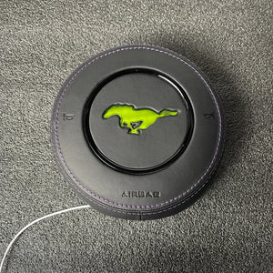 2015-2023 Ford Mustang RGB LED Custom Airbag Cover - AutoLEDTech.com