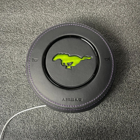 2015-2023 Ford Mustang RGB LED Custom Airbag Cover - AutoLEDTech.com