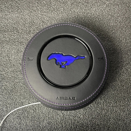 2015-2023 Ford Mustang RGB LED Custom Airbag Cover - AutoLEDTech.com