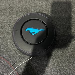 2015-2023 Ford Mustang RGB LED Custom Airbag Cover - AutoLEDTech.com