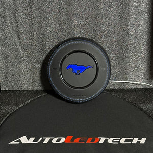 2015-2023 Ford Mustang RGB LED Custom Airbag Cover - AutoLEDTech.com