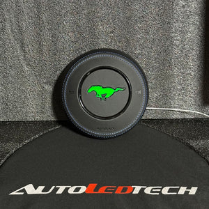 2015-2023 Ford Mustang RGB LED Custom Airbag Cover - AutoLEDTech.com