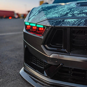 2024-2026+ Ford Mustang RGB Flow Series LED DRL Boards - AutoLEDTech.com