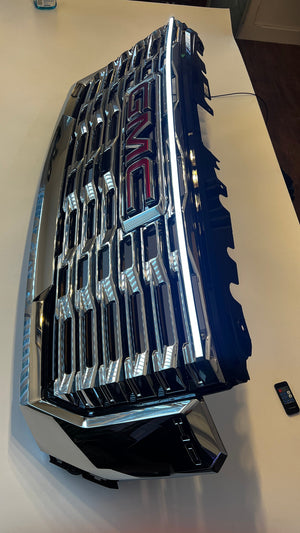 2024-2026+ GMC Sierra HD 2500 LED Grill Accent Light Bar Kit - AutoLEDTech.com