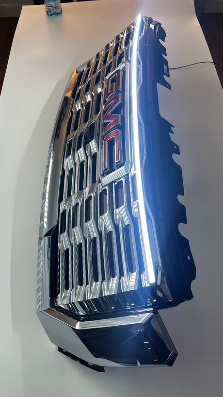 2024-2026+ GMC Sierra HD 2500 LED Grill Accent Light Bar Kit - AutoLEDTech.com