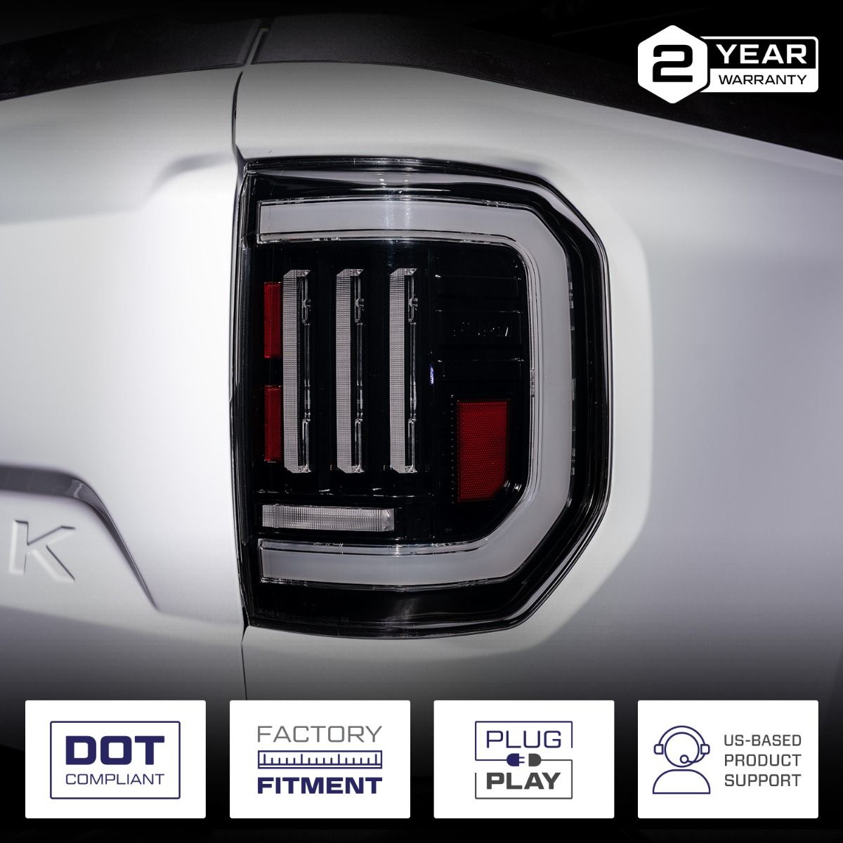 2022-2024 Ford Maverick Sequential LED DRL Projector Headlights - AutoLEDTech.com