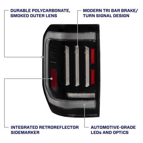 2022-2024 Ford Maverick Sequential LED DRL Projector Headlights - AutoLEDTech.com