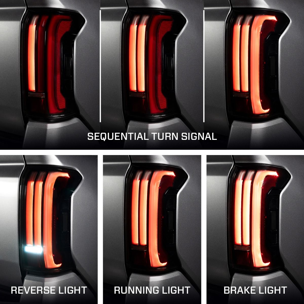 2024-2026+ Toyota Tacoma Sequential LED Tail Lights - Form Lighting - AutoLEDTech.com