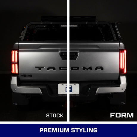 2024-2026+ Toyota Tacoma Sequential LED Tail Lights - Form Lighting - AutoLEDTech.com