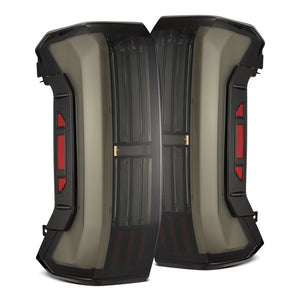 2022-2026 Toyota Tundra NOVA-Series Prismatic LED Tail Lights - Black Smoke