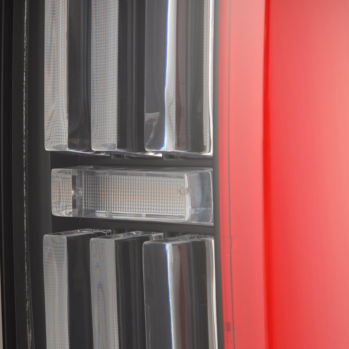 2022-2026 Toyota Tundra NOVA-Series Prismatic LED Tail Lights - Black Red
