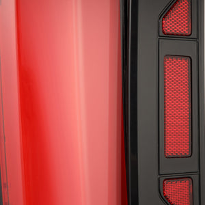 2022-2026 Toyota Tundra NOVA-Series Prismatic LED Tail Lights - Black Red