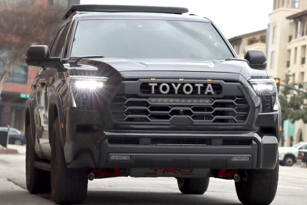 22-25 Toyota Tundra/Sequoia NOVA-Series LED Projector Headlights Alpha-Black - AutoLEDTech.com