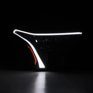 22-25 Toyota Tundra/Sequoia NOVA-Series LED Projector Headlights Alpha-Black - AutoLEDTech.com