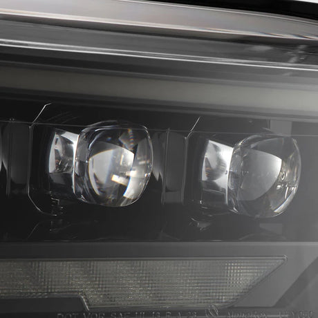 22-25 Toyota Tundra/Sequoia NOVA-Series LED Projector Headlights Alpha-Black - AutoLEDTech.com