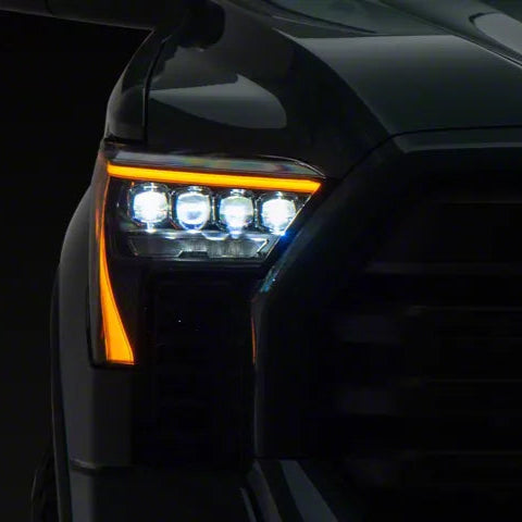 22-25 Toyota Tundra/Sequoia NOVA-Series LED Projector Headlights Alpha-Black - AutoLEDTech.com