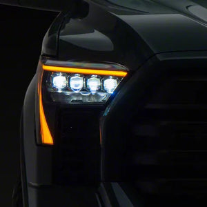 22-25 Toyota Tundra/Sequoia NOVA-Series LED Projector Headlights Alpha-Black - AutoLEDTech.com
