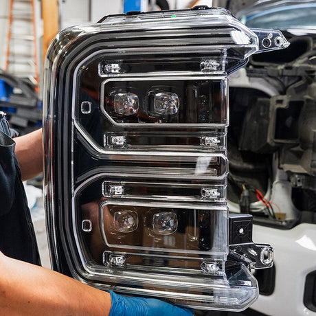 2023-2027 Ford Super Duty NOVA-Series LED Projector Headlights - AutoLEDTech.com