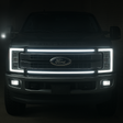 2017-2019 Ford Super Duty F250 F350 LED Grill Accent Light Bars Kit - AutoLEDTech.com