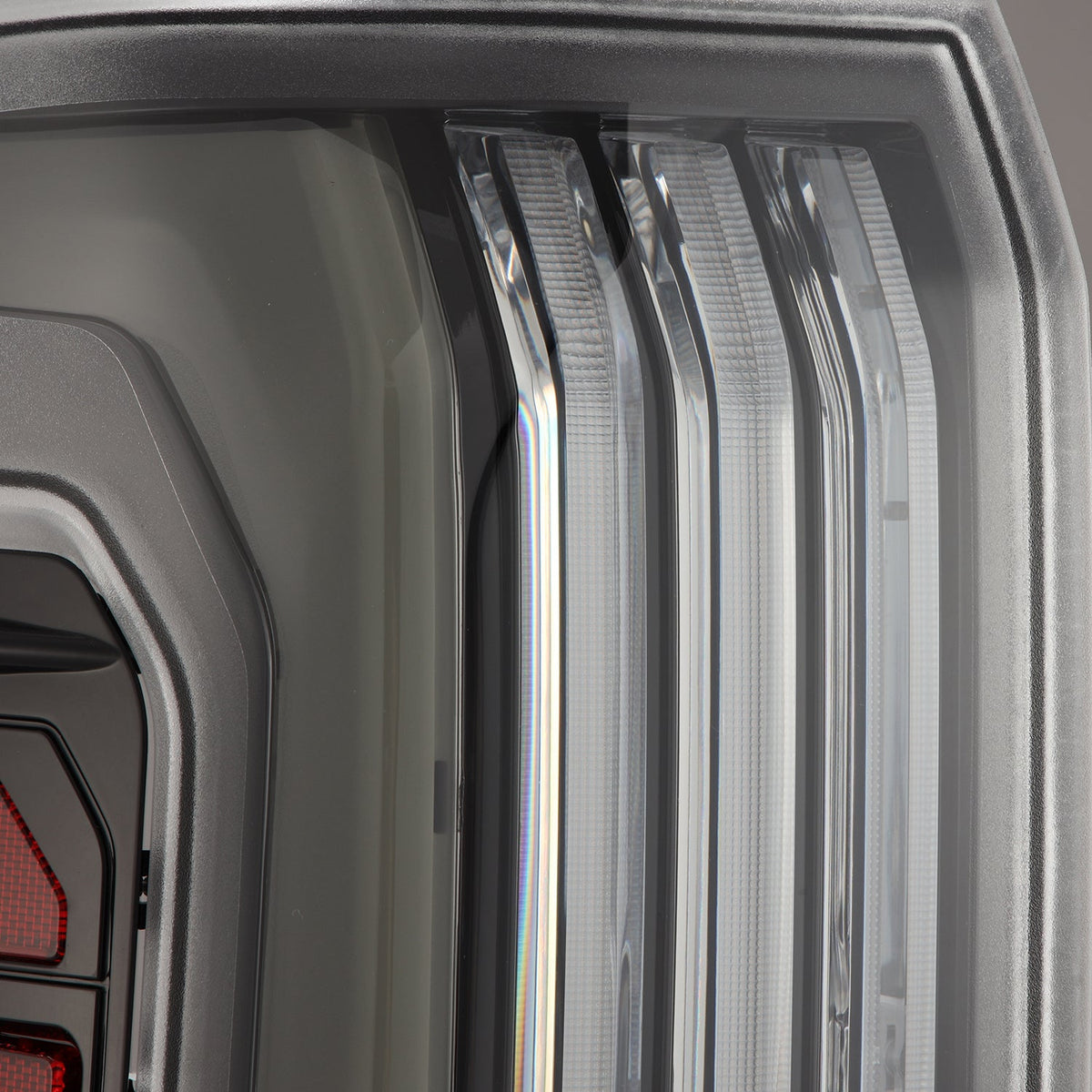 2024-2026 Toyota Tacoma Nova Series Prismatic LED Tail Lights - Black Clear