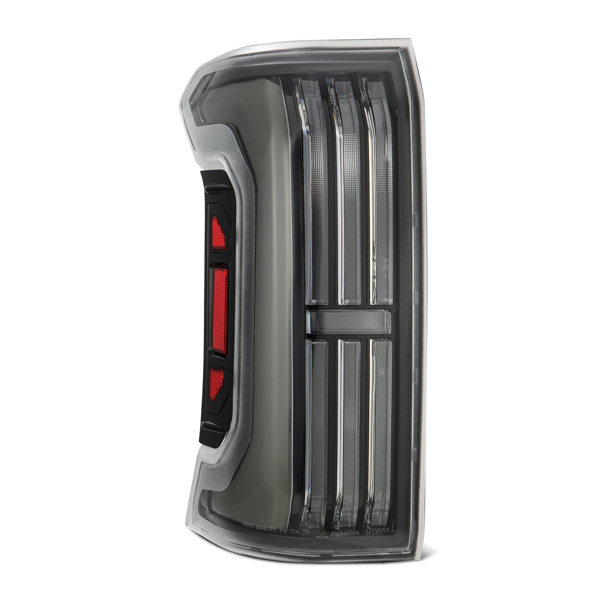 2024-2026 Toyota Tacoma Nova Series Prismatic LED Tail Lights - Black Clear