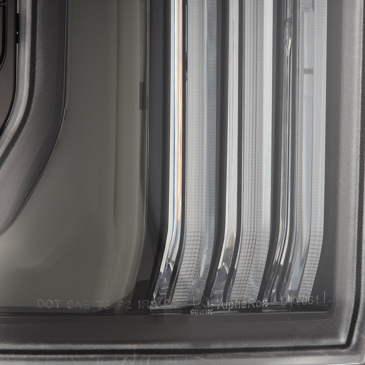 2024-2026 Toyota Tacoma Nova Series Prismatic LED Tail Lights - Black Clear