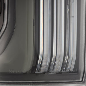 2024-2026 Toyota Tacoma Nova Series Prismatic LED Tail Lights - Black Clear