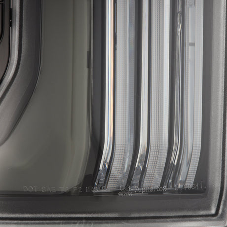 2024-2026 Toyota Tacoma Nova Series Prismatic LED Tail Lights - Black Clear