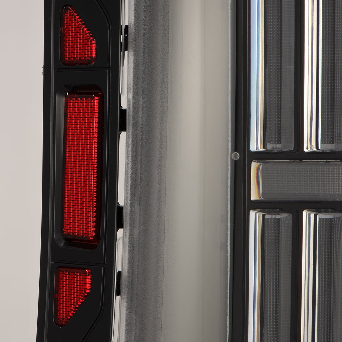 2024-2026 Toyota Tacoma Nova Series Prismatic LED Tail Lights - Black Clear