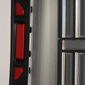 2024-2026 Toyota Tacoma Nova Series Prismatic LED Tail Lights - Black Clear