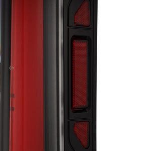 2024-2026 Toyota Tacoma Nova Series Prismatic LED Tail Lights - Black Red