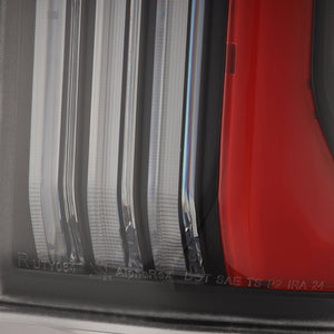 2024-2026 Toyota Tacoma Nova Series Prismatic LED Tail Lights - Black Red