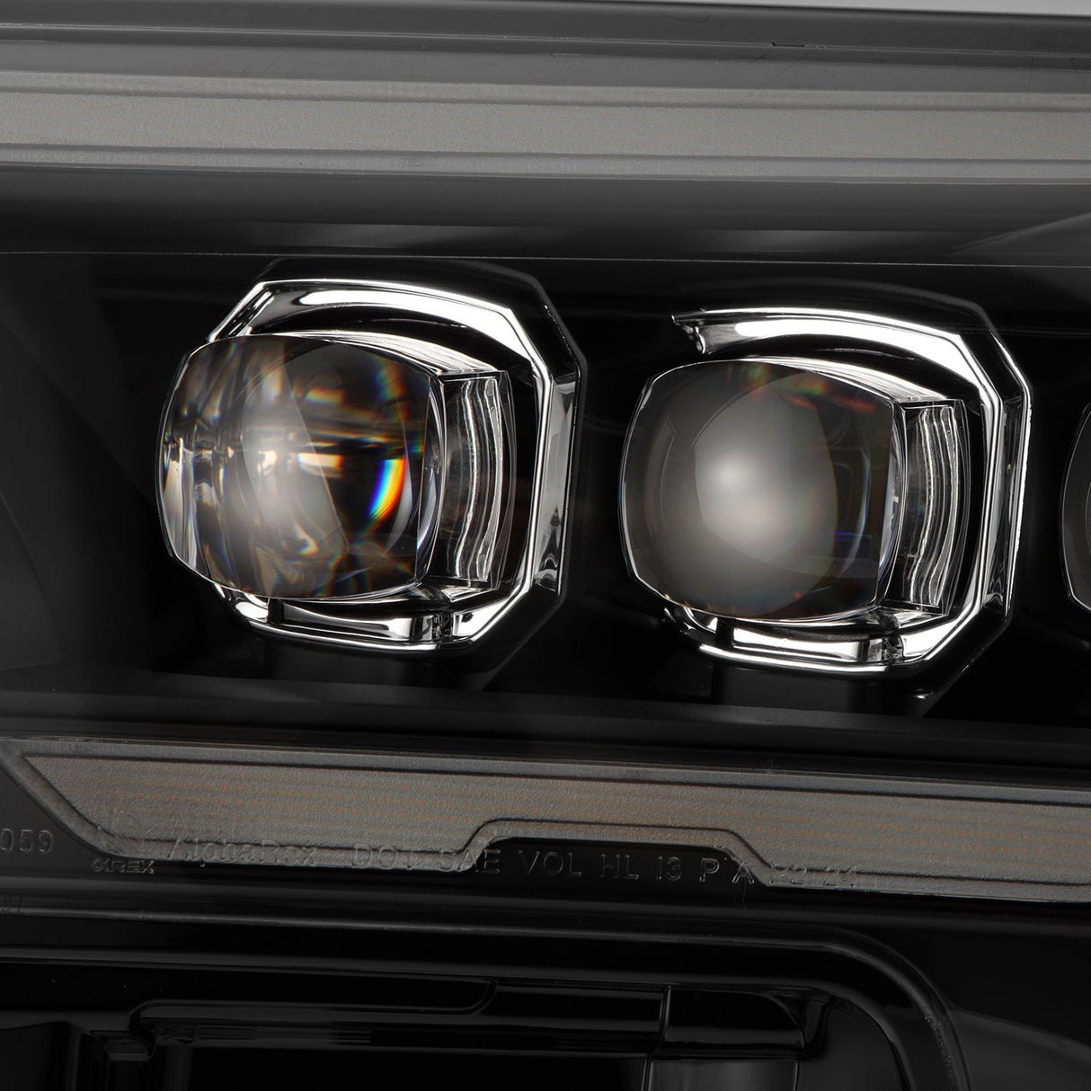 24-26 Toyota Tacoma / 25-26 4Runner NOVA-Series LED Projector Headlights Alpha-Black