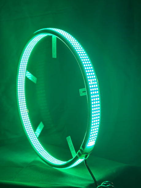 8 Row RGBW LED Color-Changing Wheel Ring Lights Kit - AutoLEDTech.com