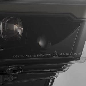 Ram 1500 NOVA-Series quad projector headlights detail view