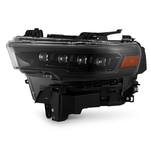 2025-2026 Ram 1500 with AlphaRex NOVA-Series headlights - amber DRL mode