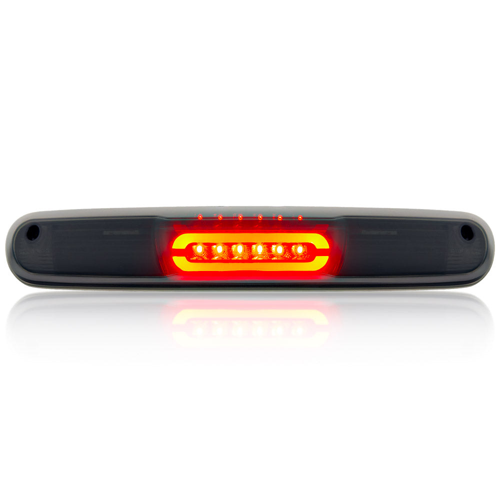 2007-2014 GMC Chevy HD Smoked White Amber LED Roof Cab Lights