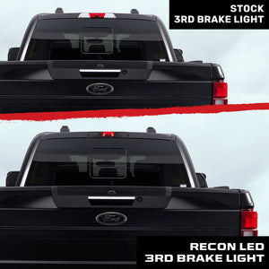 2015-2024 Ford F150 Smoked Clear LED 3rd Brake Light