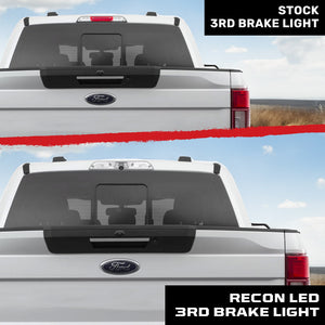 2015-2024 Ford F150 Smoked Clear LED 3rd Brake Light