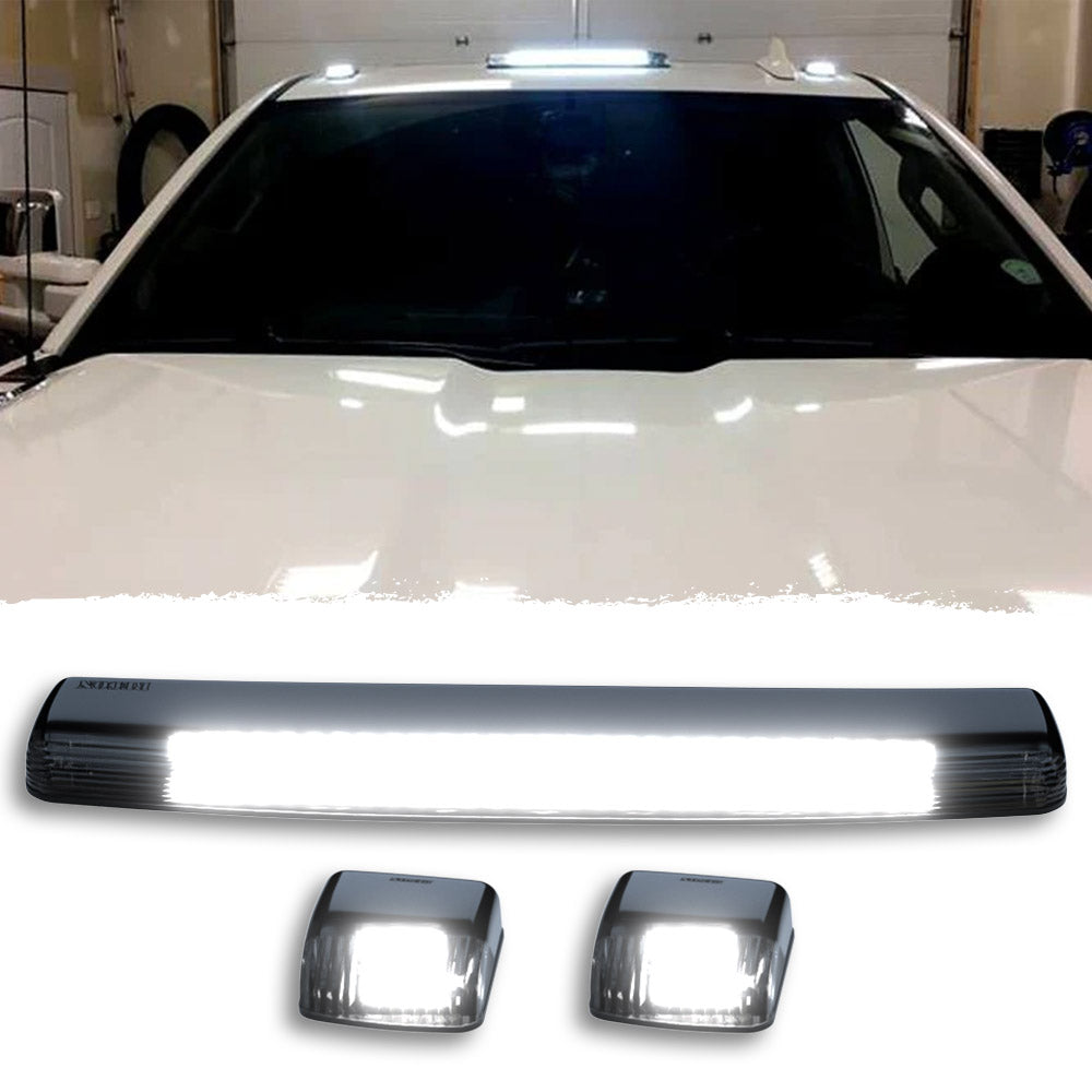 thumbnail image 2 of HECASA Amber LED Roof Marker Light For 2015-2019 Chevy GMC Silverado Sierra 2500HD 3500HD 2 of 2